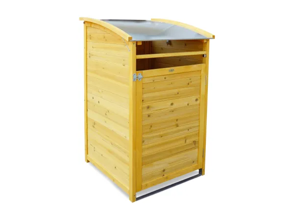 HABAU Mülltonnenbox, 120 Liter, 65 x 75 x 115 cm (prírodná)