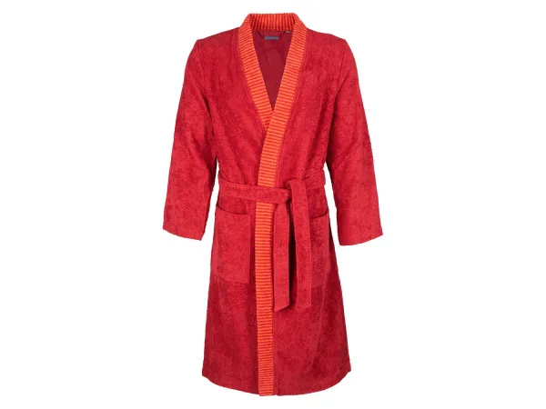 Egeria Pánsky župan «Bruno», kimono, čistá bavlna, rôzne veľkosti. (červená, S)