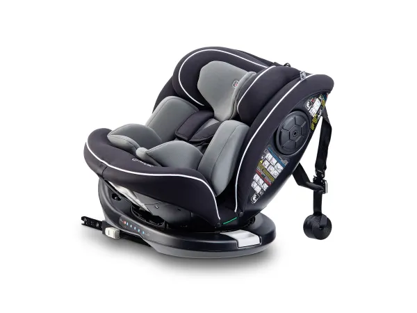 BABYGO Autosedačka »Nova II«, 360° otáčanie (čierna)