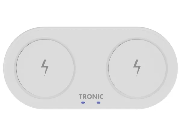 TRONIC® Ladepad Qi® Dual »TCPQ A1«, 20 W. (biela)