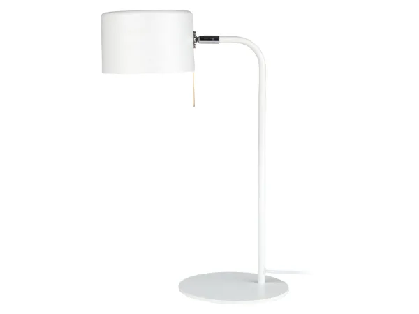 LIVARNO HOME Stolová lampa, matná biela, 1-/2-plameňová. (stolná LED lampa, 1 LED)