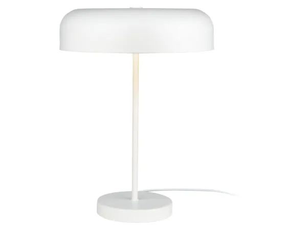 LIVARNO HOME Stolová lampa, matná biela, 1-/2-plameňová. (stolná LED lampa, 2 LED)