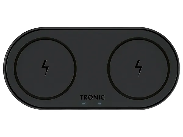 TRONIC® Ladepad Qi® Dual, 20 W. (čierna)