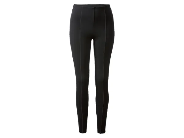 ESMARA® Dámske jeggins, slim fit, vysoký pás. (čierna, S (36/38))