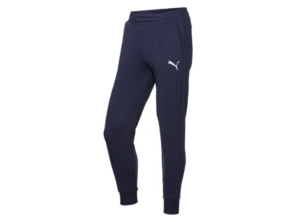 PUMA Pánske tepláky, s bočnými vreckami. (navy modrá, L)