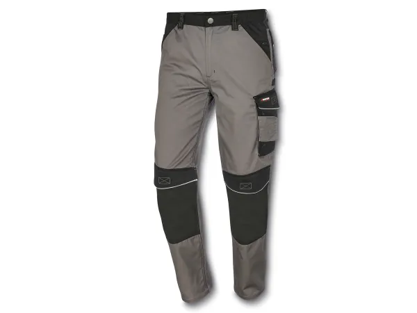 PARKSIDE PERFORMANCE® Pánske pracovné nohavice s CORDURA® výstužou kolien. (sivá/čierna, 58)