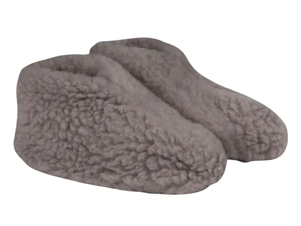 TXL COMFORT Papuče z ovčej vlny (sivá, 36/38)