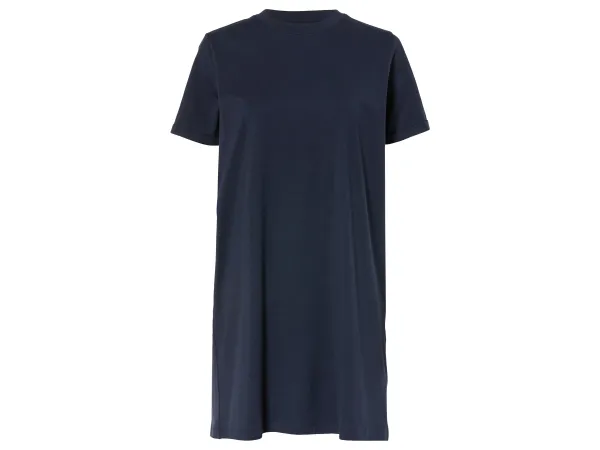 ESMARA® Dámske šaty z čistej bavlny (navy modrá, XS (32/34))