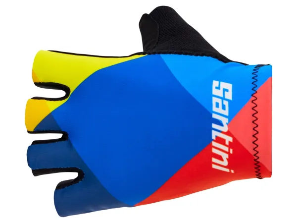 SANTINI Tím Lidl-Trek 2025, Rukavice