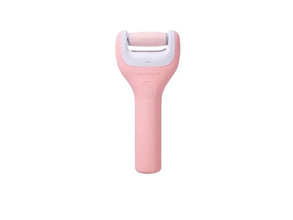 SILVERCREST® PERSONAL CARE Akku-odstraňovač zhersnutej kože, s 2 nadstavcami. (bledoružová)