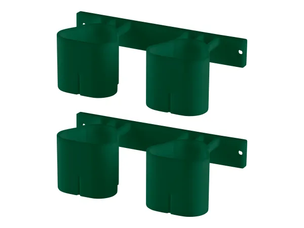 PARKSIDE® Držiak na náradie / batérie, plastový. (dvojitý držiak na akumulátor, 2 kusy)