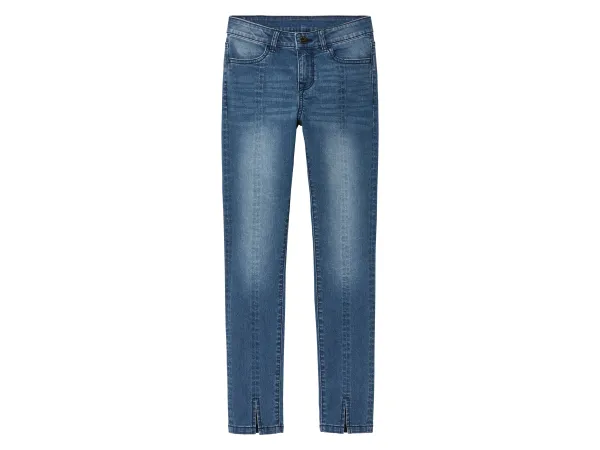 PEPPERTS!® Dievčenské rifle, Skinny Fit, normálny pás. (modrá, 158)