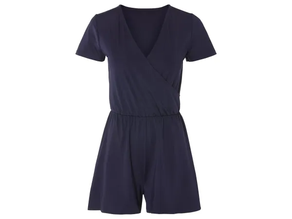 ESMARA® Dámsky overal s gumičkou v páse (navy modrá, S (36/38))