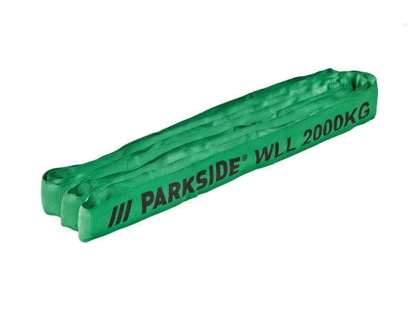 PARKSIDE® Gulatá slučka na zdvíhanie ťažkých bremien (2 000 kg/4 m/1 kus)