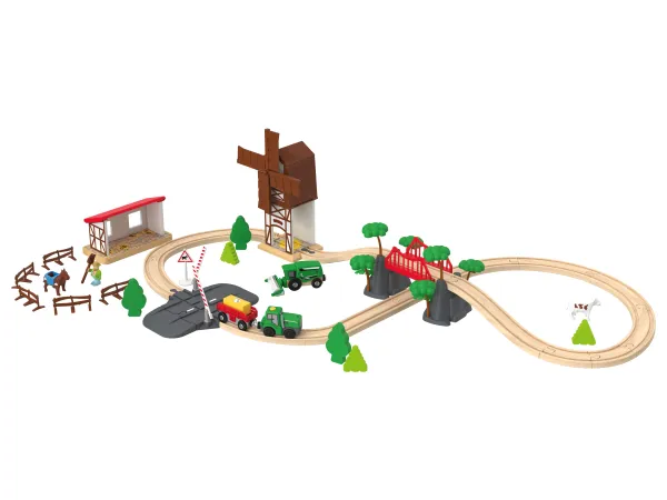 PLAYTIVE Vláčiková súprava Hasiči \ Vláčiková súprava Farma