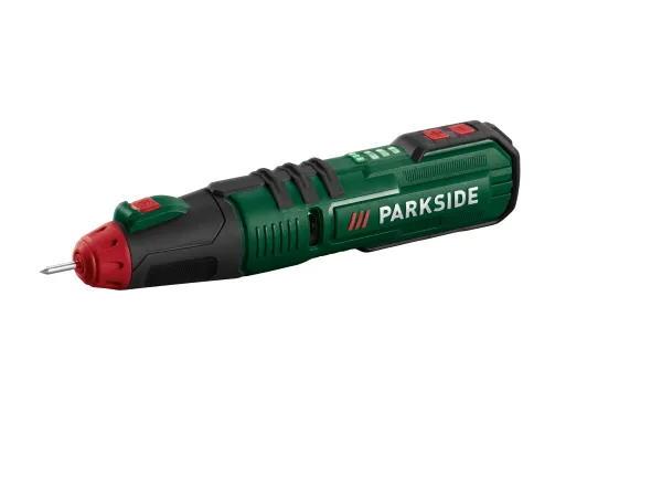 PARKSIDE® 4 V akumulátorová teplovzdušná lepiaca pištoľ PHPA 4 C4 / 4 V akumulátorové gravírovacie zariadenie PAGG 4 B2 (aku gravírovačka)