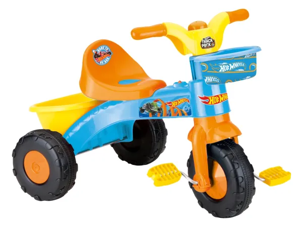 BARBIE Hot Wheels trojkolka, s integrovaným klaksónom.