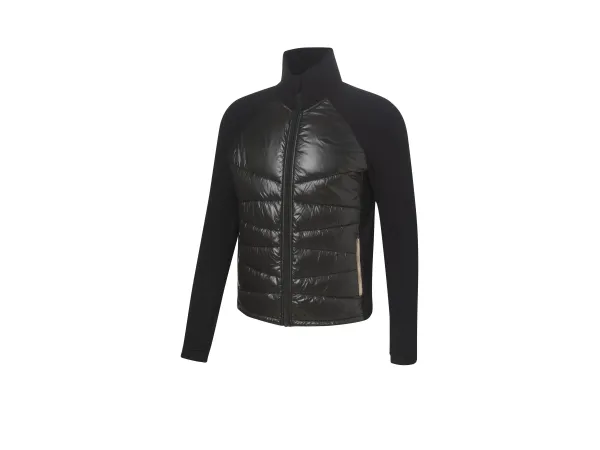 CRIVIT Pánska bunda, predná časť z prešívaného materiálu. (čierna, S (44/46))