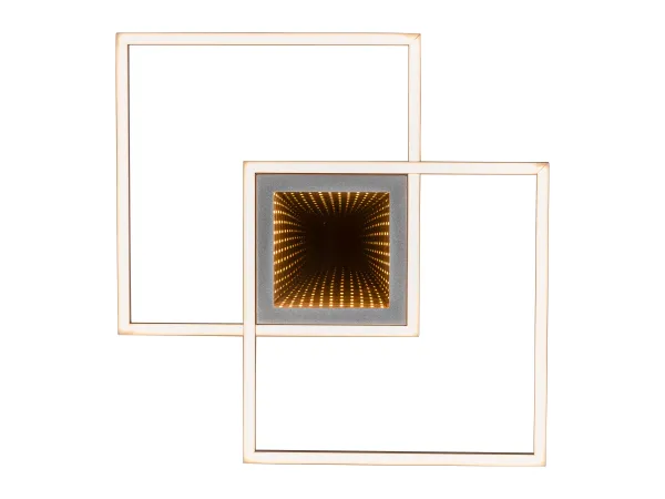 LIVARNO HOME LED stropné svietidlo »Infinity Mirror«, s fascinujúcim 3D hĺbkovým efektom. (štvorcový)