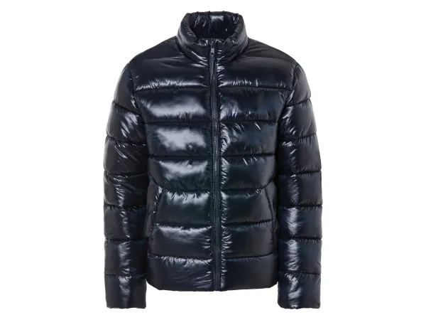 LIVERGY® Pánska prešívaná bunda, vetruodolná. (tmavomodrá, XL (56/58))
