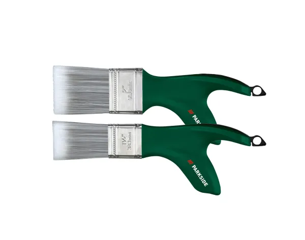 PARKSIDE® Pintérsky štetec s ergonomickou rukoväťou (štetec s pevnou hlavicou, 2-dielna súprava)