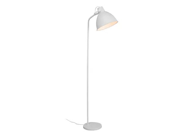 LIVARNO HOME LED stojacia lampa, s naklápacím tienidlom. (biela)