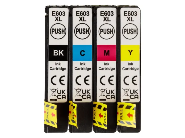 CRELANDO® Tlačové kazety pre Canon, Epson alebo HP (multipack 603XL Epson)