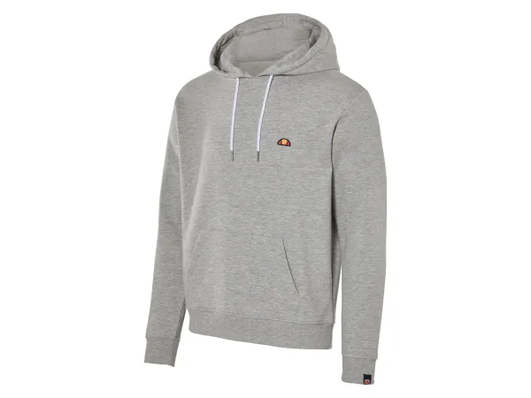 ELLESSE Dámska mikina s kapucňou a klasickým klokaním vrecko. (sivá, XS (32/34))