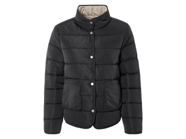 ESMARA® Dámska ľahká bunda (čierna, XL (48/50))