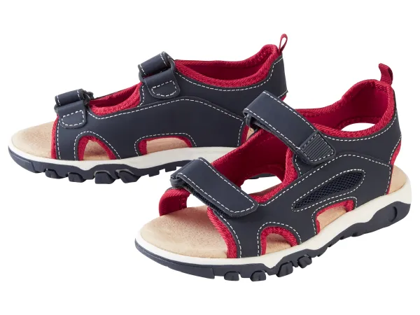 PEPPERTS!® Detské sandále s koženou stielkou (navy modrá, 35)