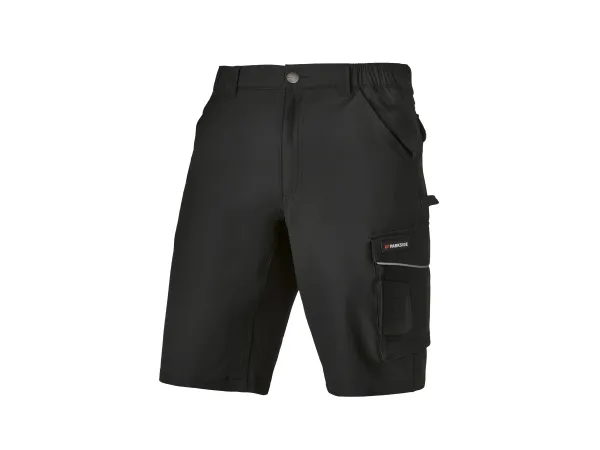 PARKSIDE® Pánske pracovné šortky stretch, vodoodpudivé. (čierna, 56)