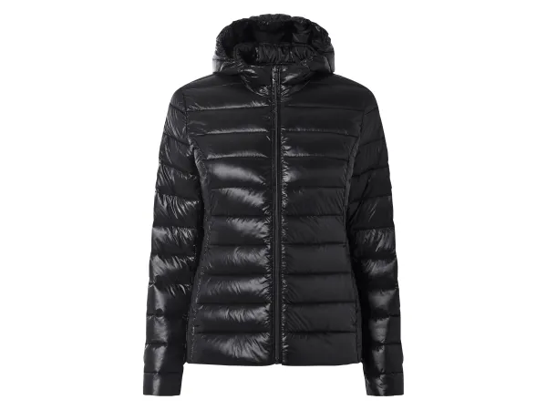 ESMARA® Dámska ľahká bunda (čierna, XS (32/34))
