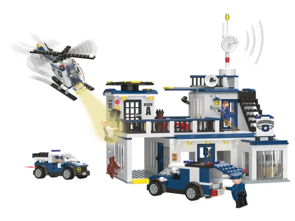 LUPILU® Clippys-Set L (policajná stanica)