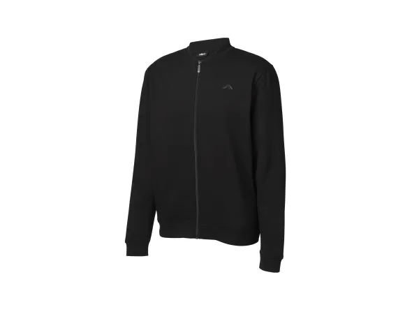 CRIVIT Pánska mikina na zips (čierna, M (48/50))