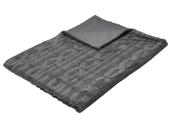 LIVARNO® Prikrývka, 130 x 170 cm. (antracitová)
