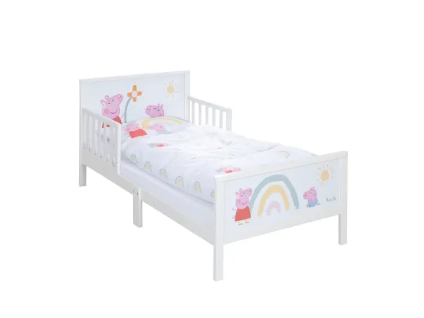 ROBA Kompletná tematická posteľ »Paw Patrol / Peppa Pig«, 70x140 cm (Prasiatko Peppa)