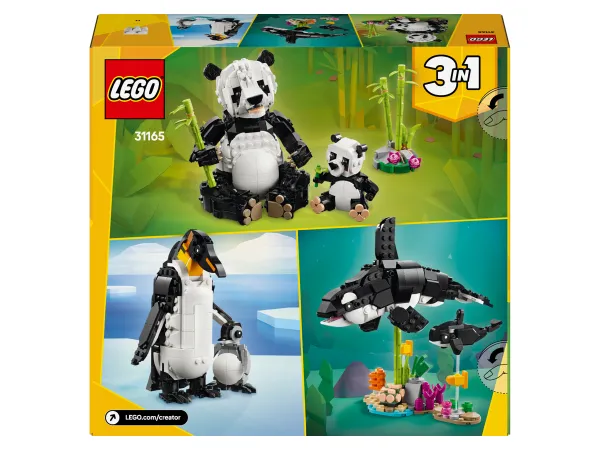 LEGO® CREATOR 31165 Divoké zvieratá: Pandia rodinka