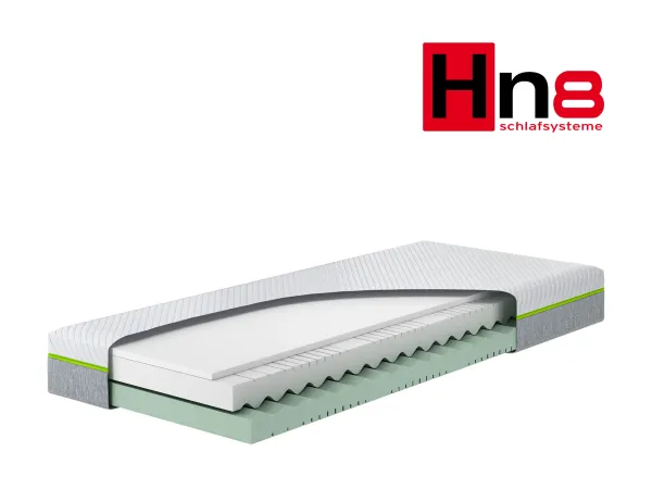 HN8 SCHLAFSYSTEME Visco matrac Cozy Sleep so 7-zónovou komfortnou penou. (H3, 140 x 200 cm)