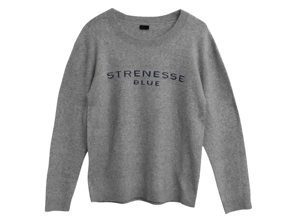 STRENESSE BLUE Pánsky sveter (sivá, M)
