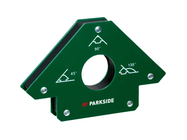 PARKSIDE® 5-palcový magnetický držiak / Súprava mini zváracích magnetov / Prepínateľný zvárací magnet (5-palcový držiak)