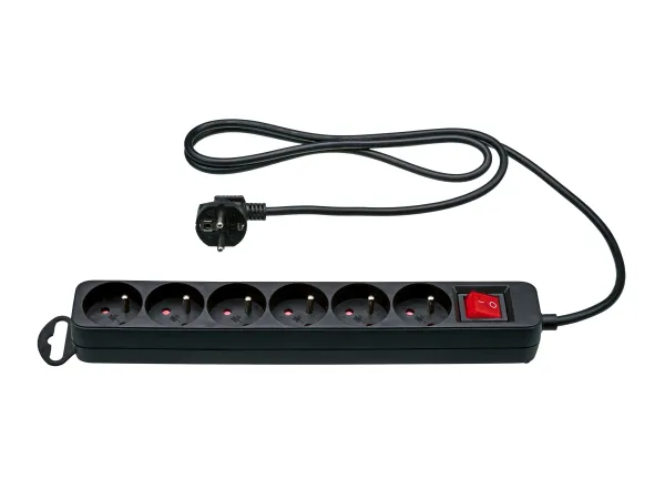 TRONIC® Predlžovacia zásuvka (6 zásuviek, 1,5 m)