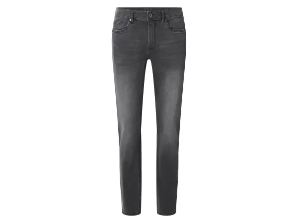 ESMARA MEN Pánske džínsy, Slim Fit. (sivá, 54 (38/30))