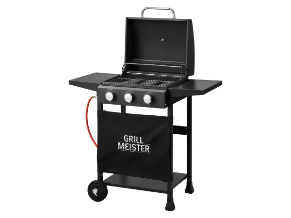 GRILLMEISTER Plynový gril s 3 horákmi