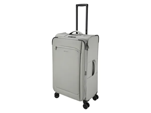 ESMARA® Cestovný kufor, 62/69 l, sivý