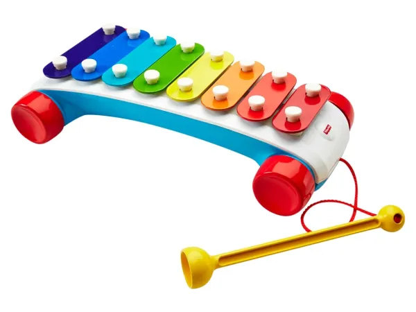 FISHER-PRICE Xylofón, plyšová kapybara. (CMY09 xylofón)