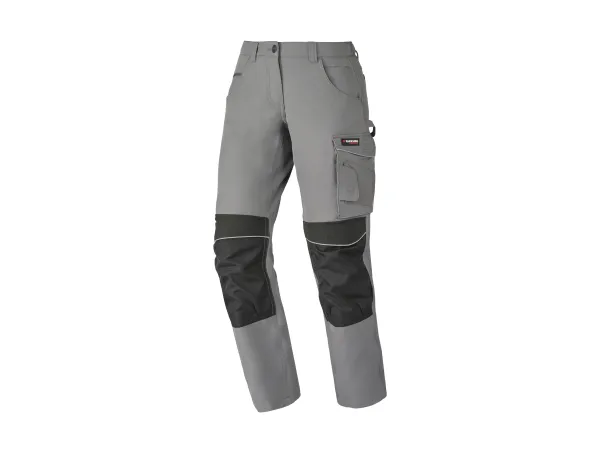 PARKSIDE PERFORMANCE® Dámske pracovné nohavice stretch (sivá, 40)