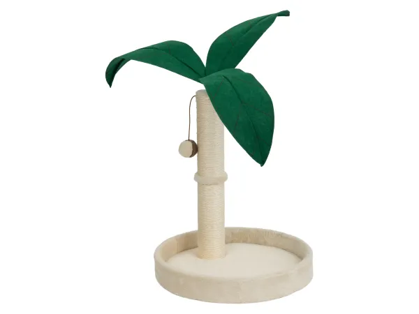 ZOOFARI® Škrabadlo »Palme« / Hojdacia sieť / Domáce típi (škriabací strom – palma)