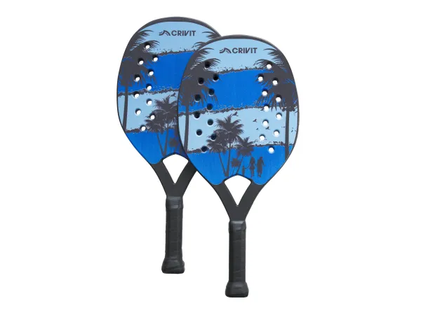 CRIVIT Súprava na plážový tenis (modrá)