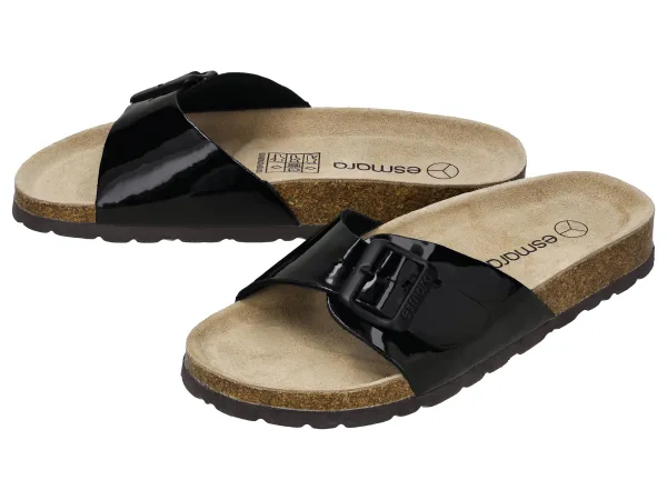 ESMARA® Dámske šľapky (čierna, 36)
