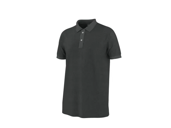 ESMARA MEN Pánske piké polo tričko (sivá, M (48/50))